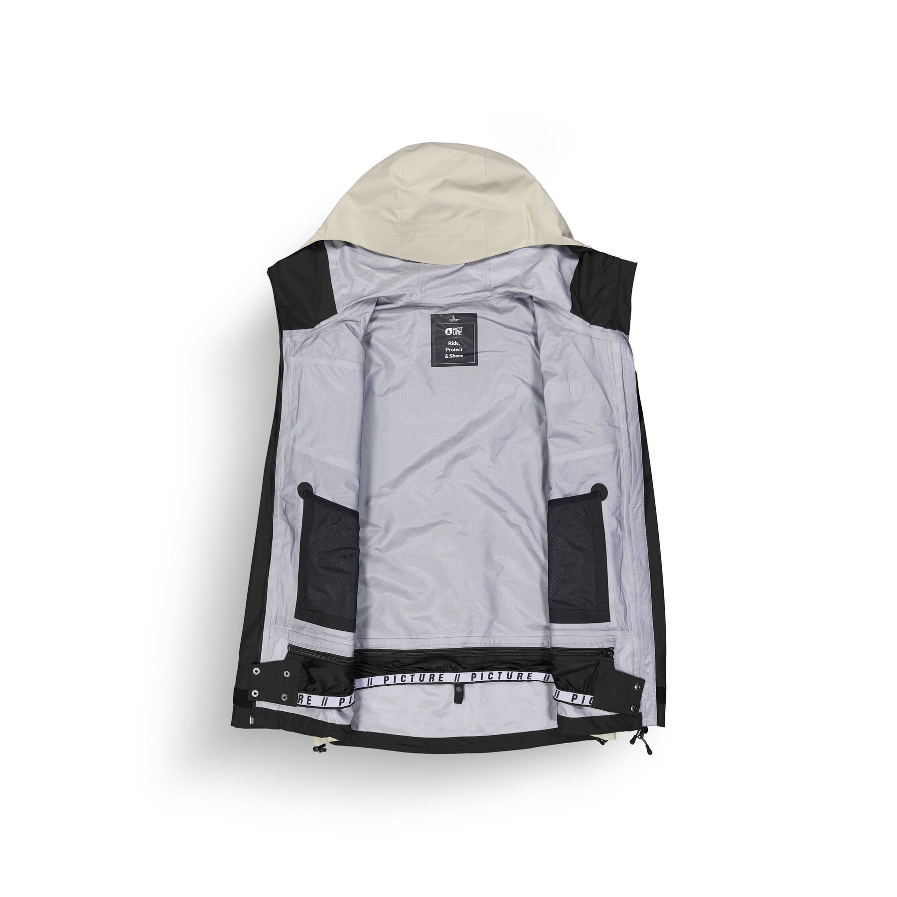 BROADER 3L JKT __color:Pure_Cashmere#27