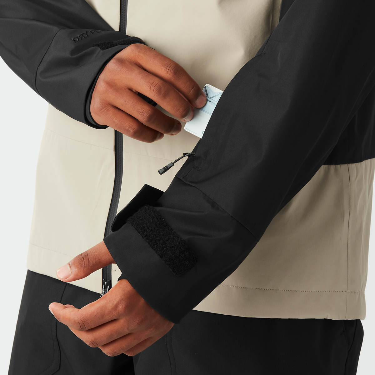 BROADER 3L JKT __color:Pure_Cashmere#28