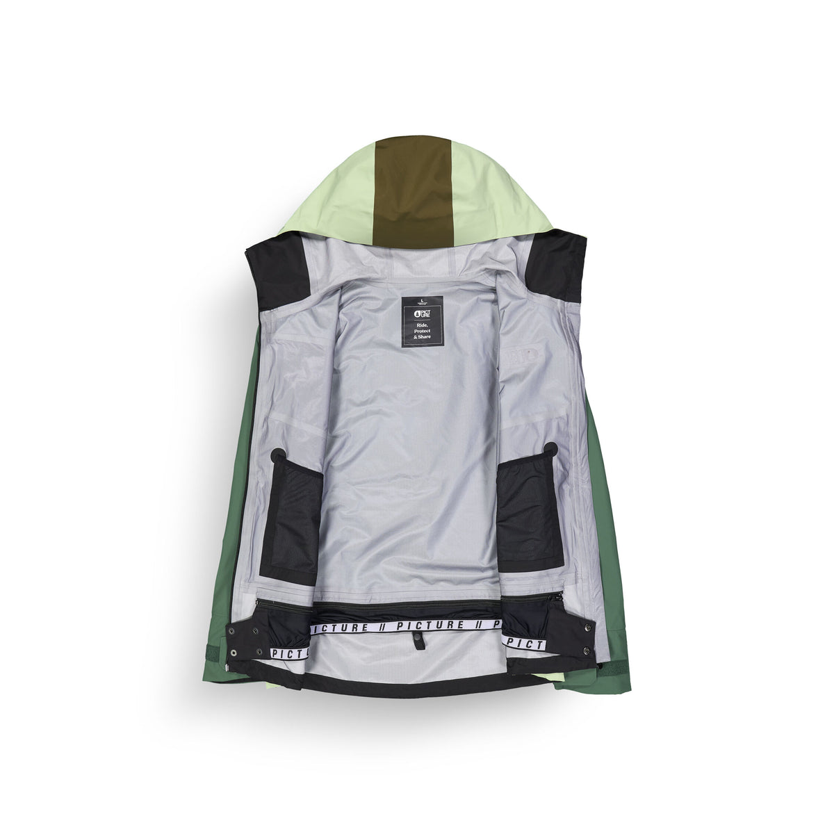 BROADER 3L JKT __color:Smoke_Pine#38