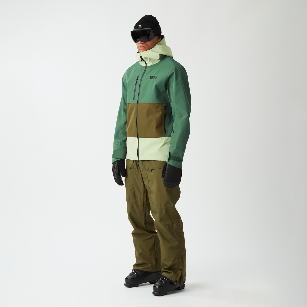 BROADER 3L JKT __color:Smoke_Pine#35