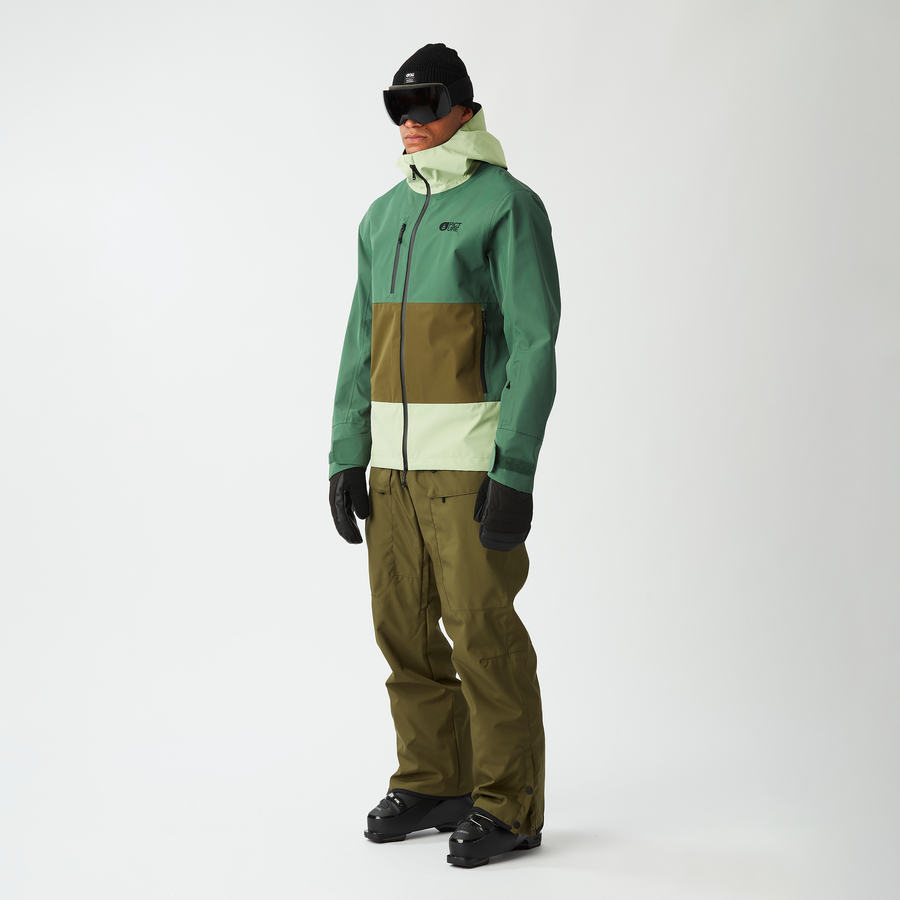 BROADER 3L JKT __color:Smoke_Pine#35
