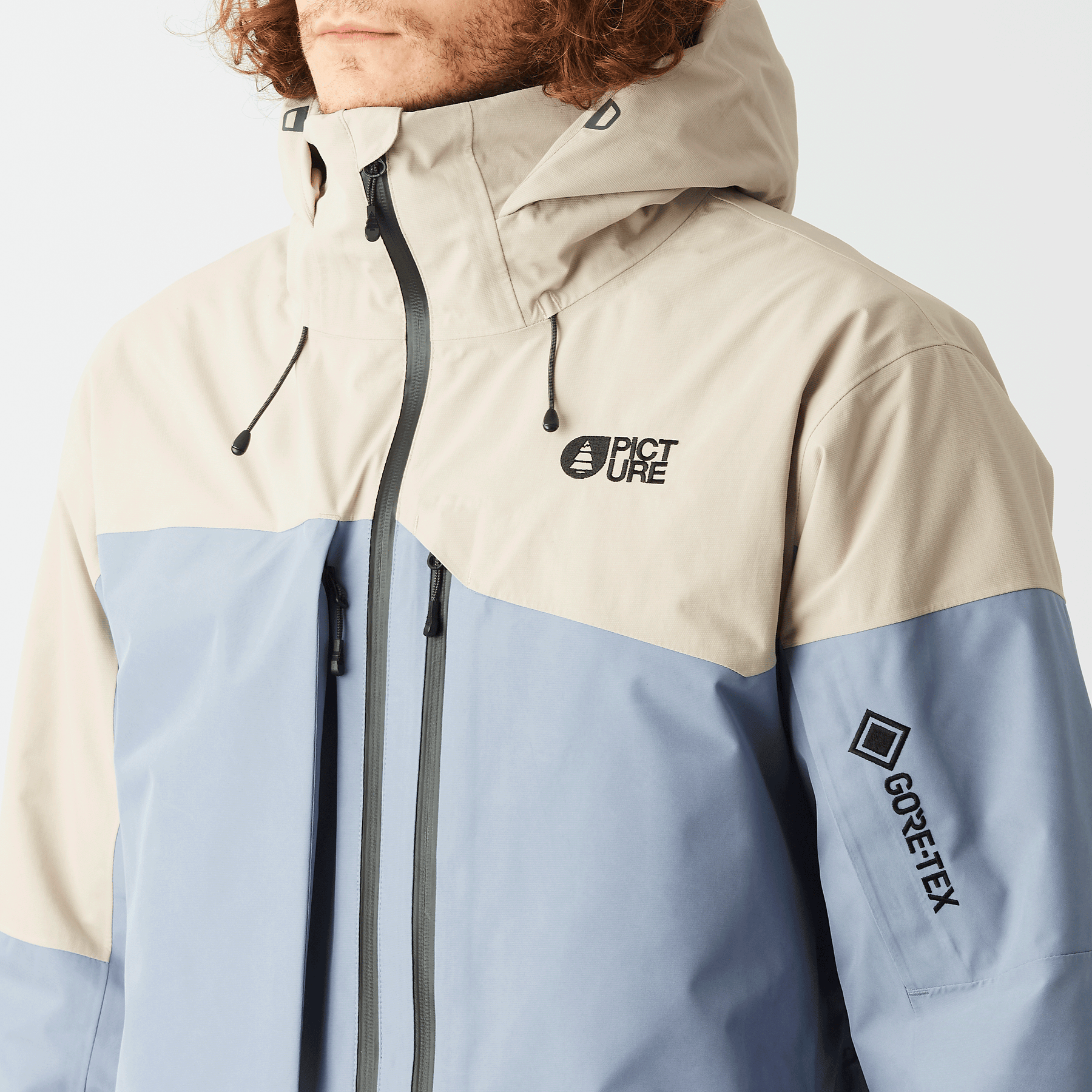 LASSEN M GORE TEX 2L JKT __color:Stonewash#9