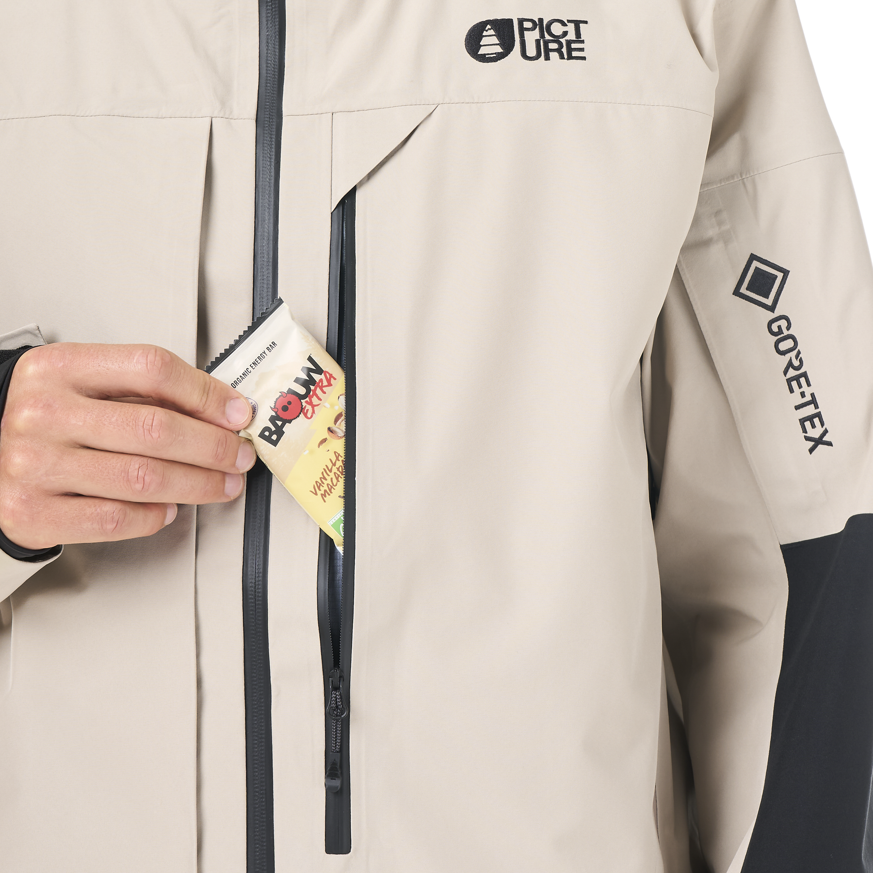 HURON GORE TEX 3L JKT __color:Pure_Cashmere#47