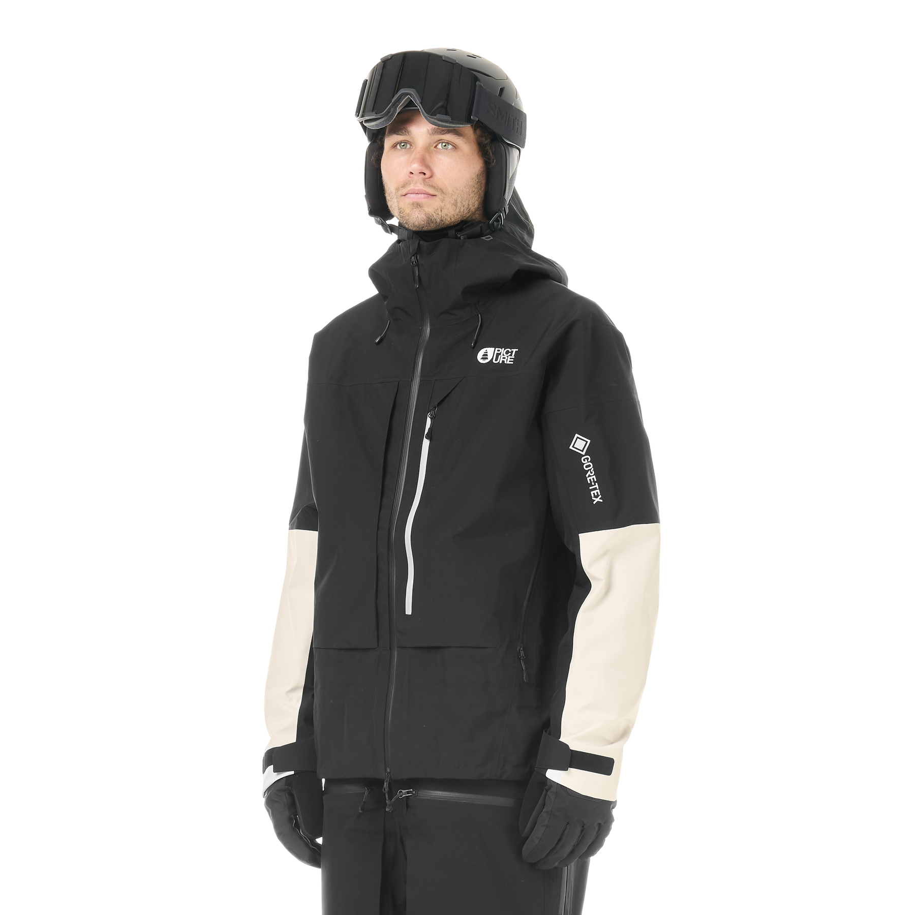 HURON GORE TEX 3L JKT __color:Black_/_Pure_Cashmere#14