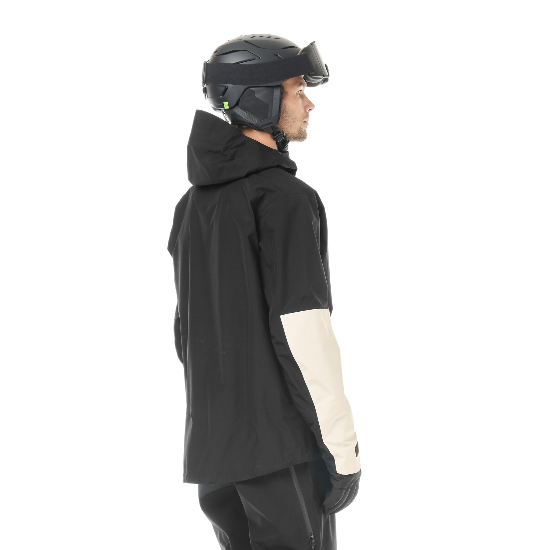 HURON GORE TEX 3L JKT __color:Black_/_Pure_Cashmere#16
