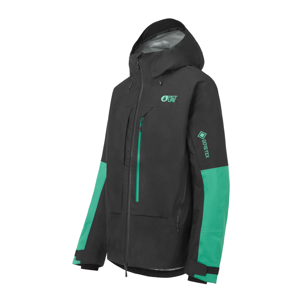 HURON GORE TEX 3L JKT __color:Black#9