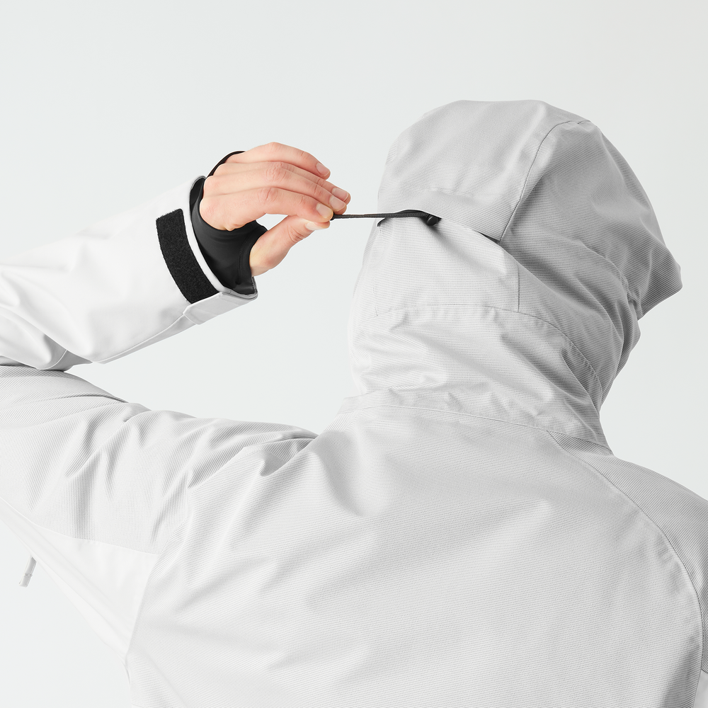 Ergonomic hood with three-point adjusment system