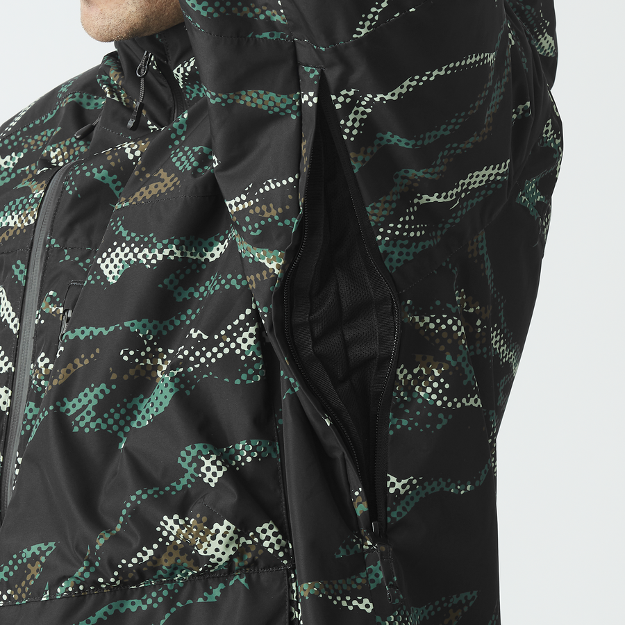 AKNA M JKT __color:Forest_Shadow_Print#5