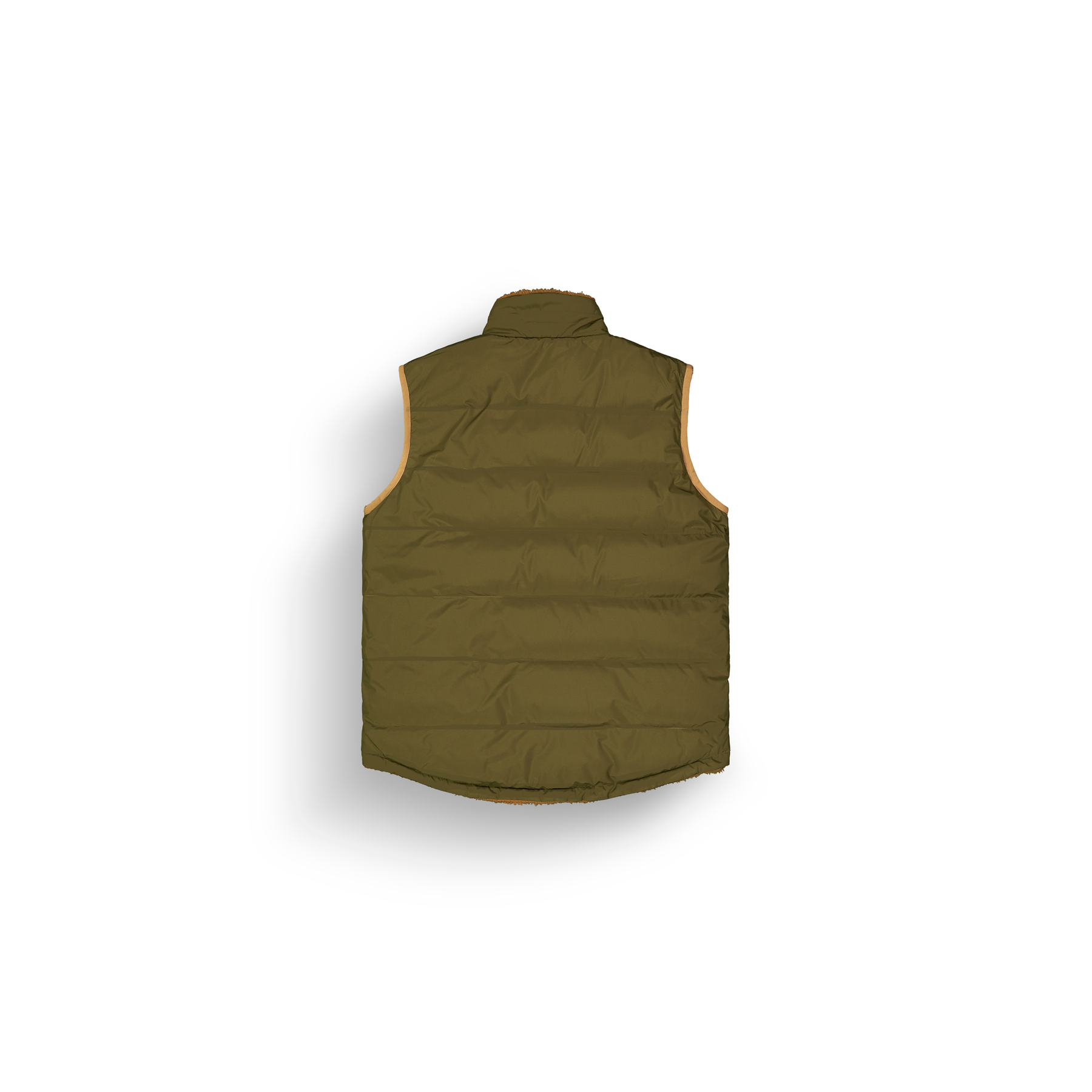 RUSSELLO REVERSIBLE VEST __color:Tobacco_Bronze_Brown#23