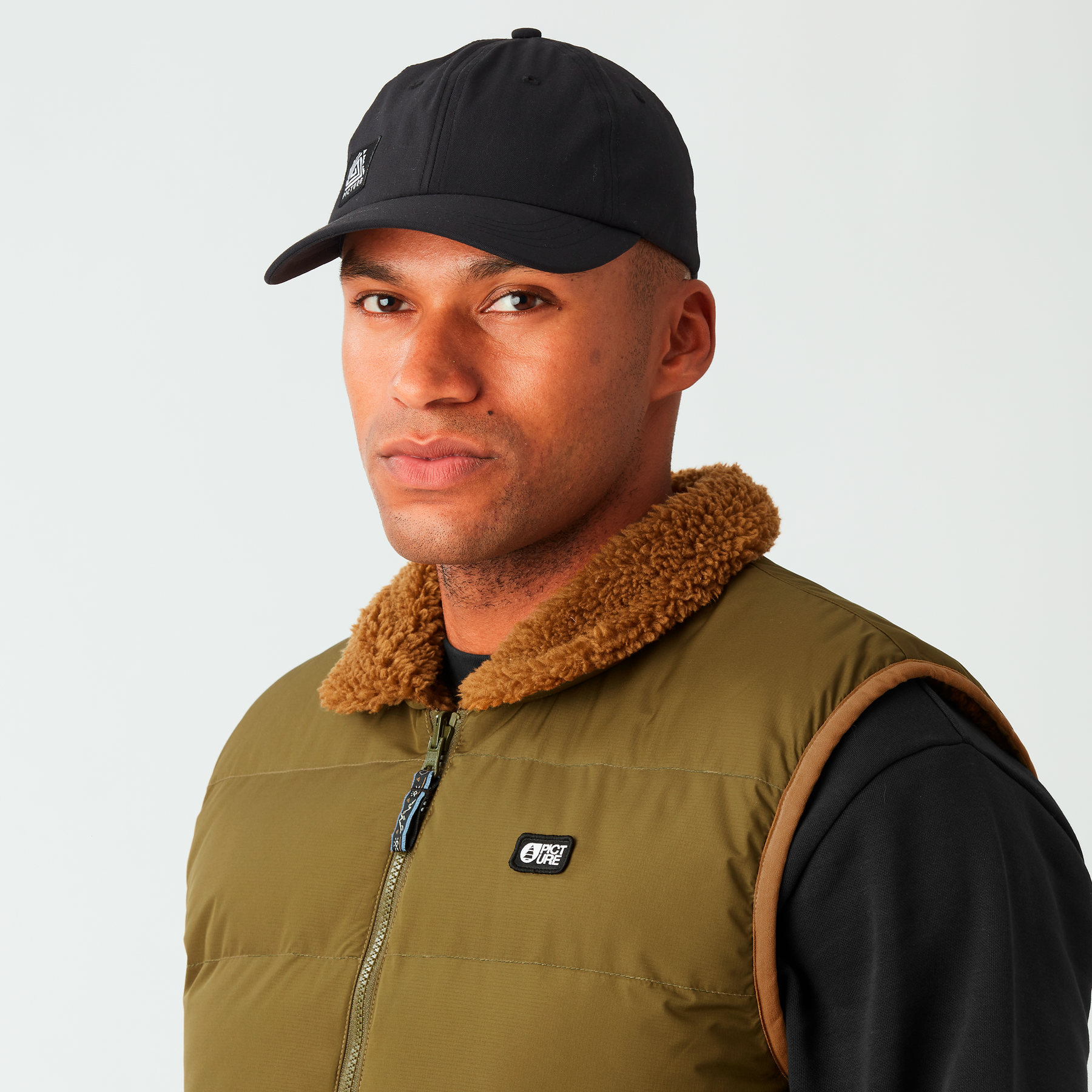 RUSSELLO REVERSIBLE VEST __color:Tobacco_Bronze_Brown#17
