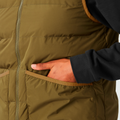 RUSSELLO REVERSIBLE VEST __color:Tobacco_Bronze_Brown#18