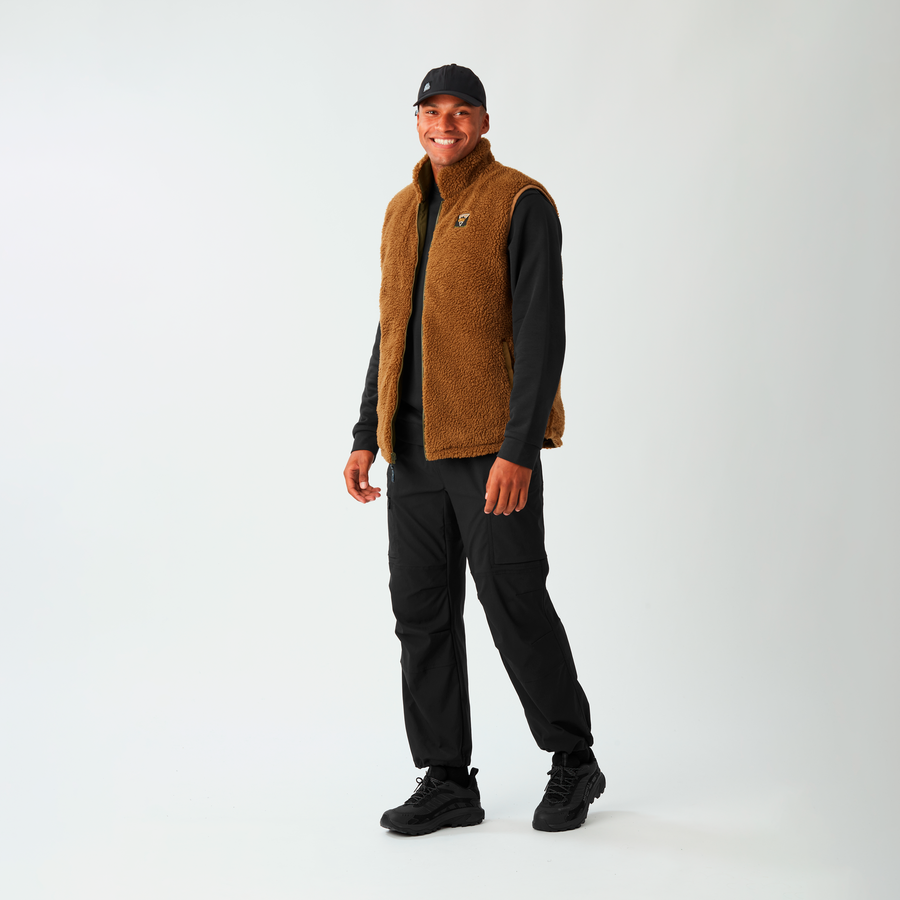 RUSSELLO REVERSIBLE VEST __color:Tobacco_Bronze_Brown#21