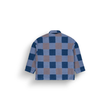 NOLIWA PLAID SHIRT __color:Stonewash#7