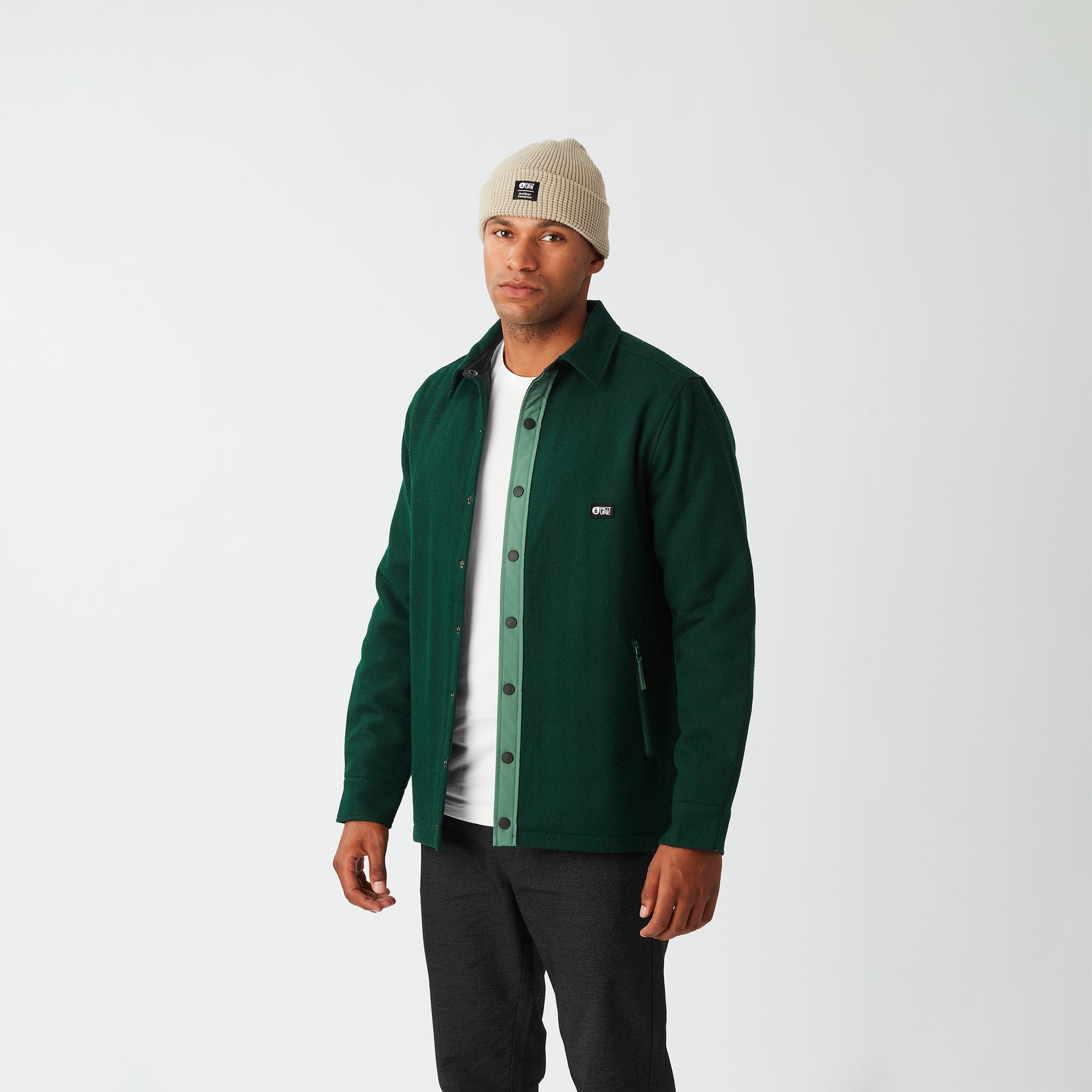 COLTONE SHIRT __color:Smoke_Pine#8