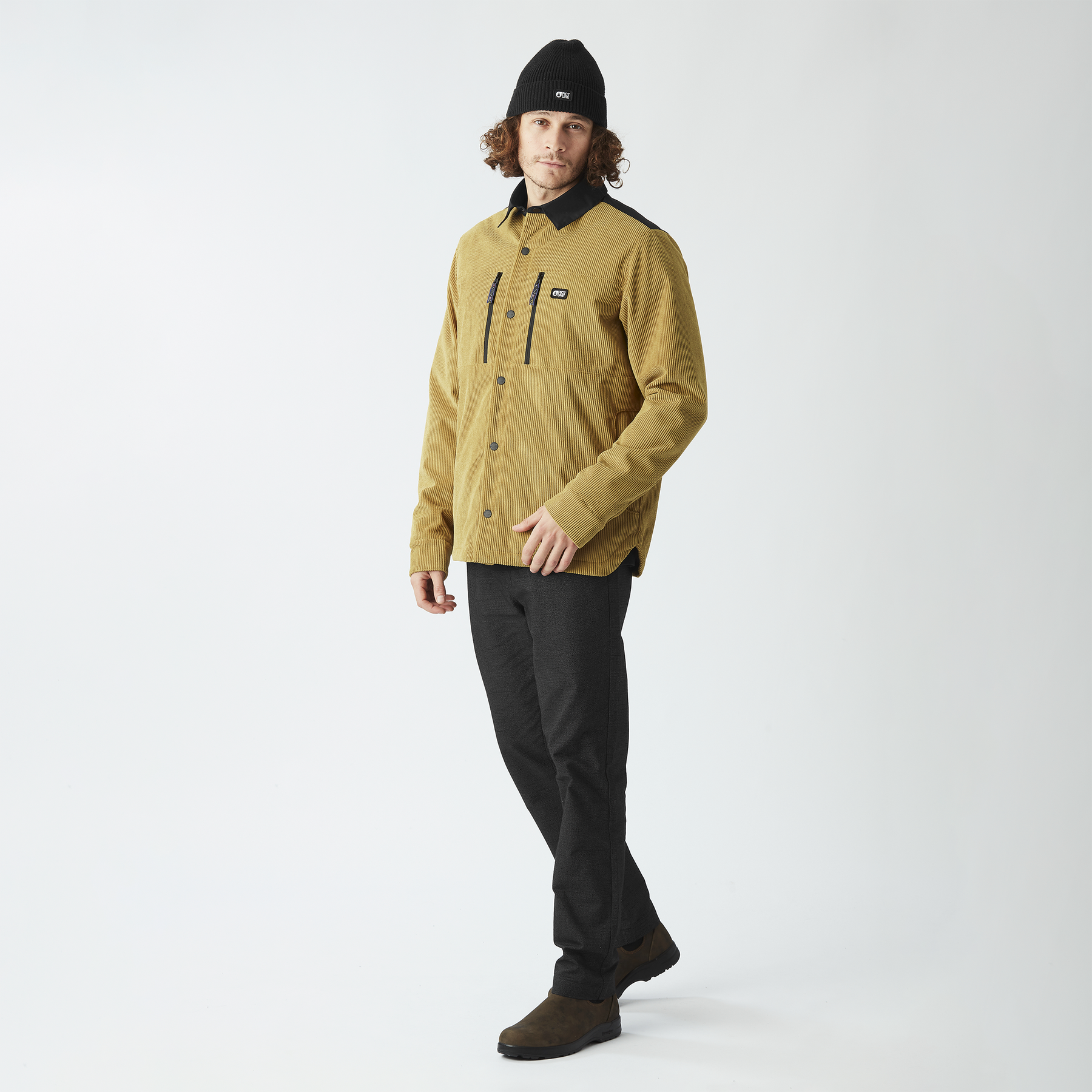 BMDJI CORD TECH JKT __color:Bronze_Brown#0