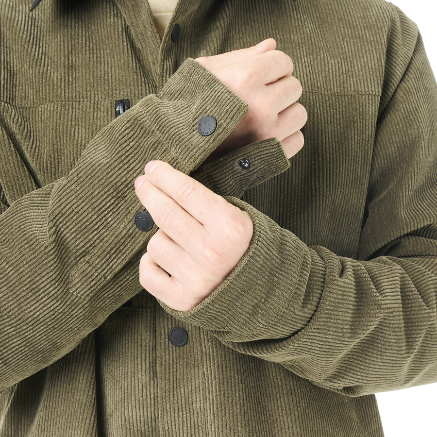 BMDJI CORD TECH JKT __color:Grape_Leaf#21