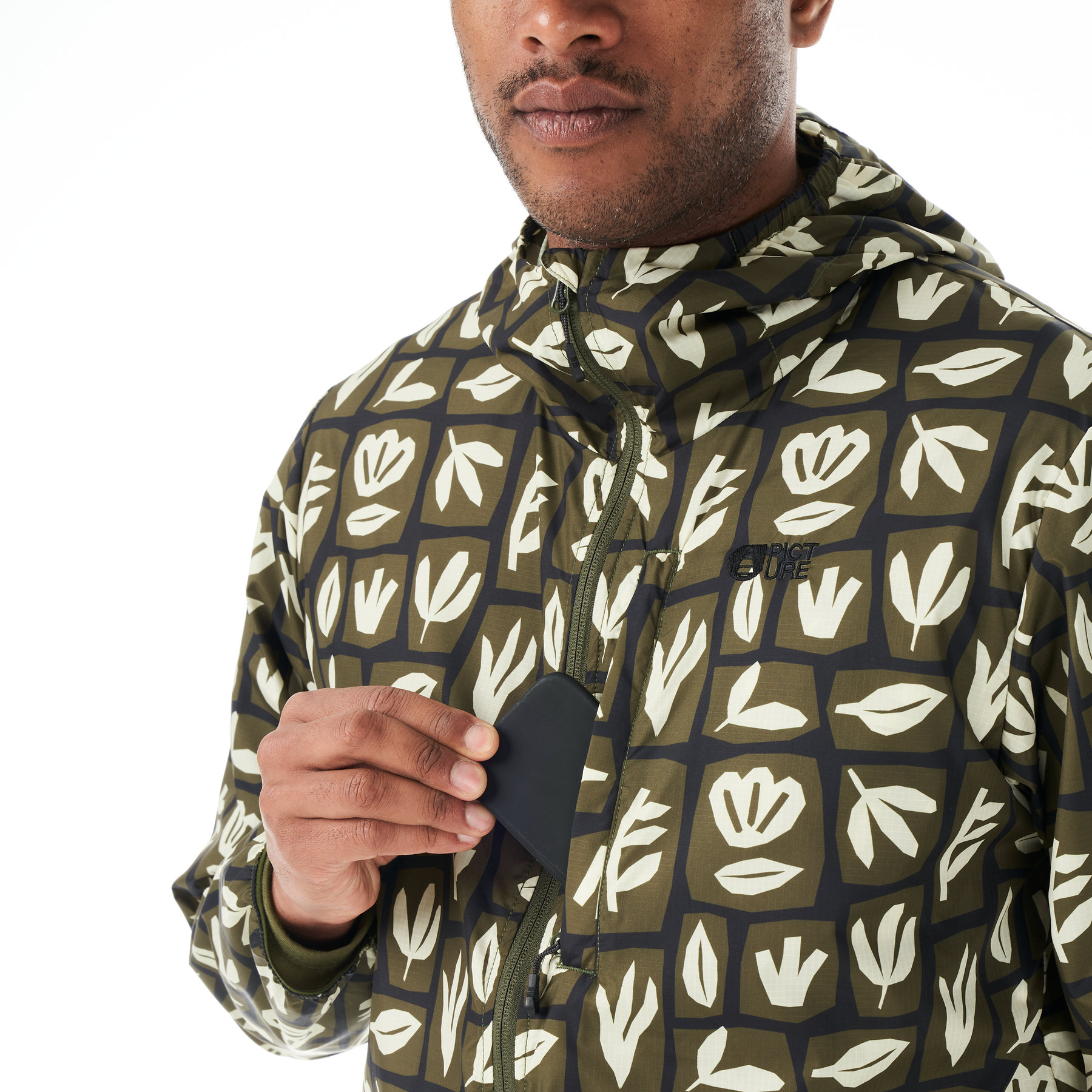 SCALE PRINTED JKT __color:Cedar_Leaf_Print#10
