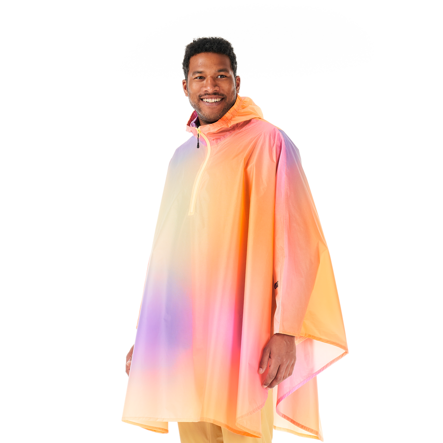EYASI PONCHO __color:Gradient_Print#1