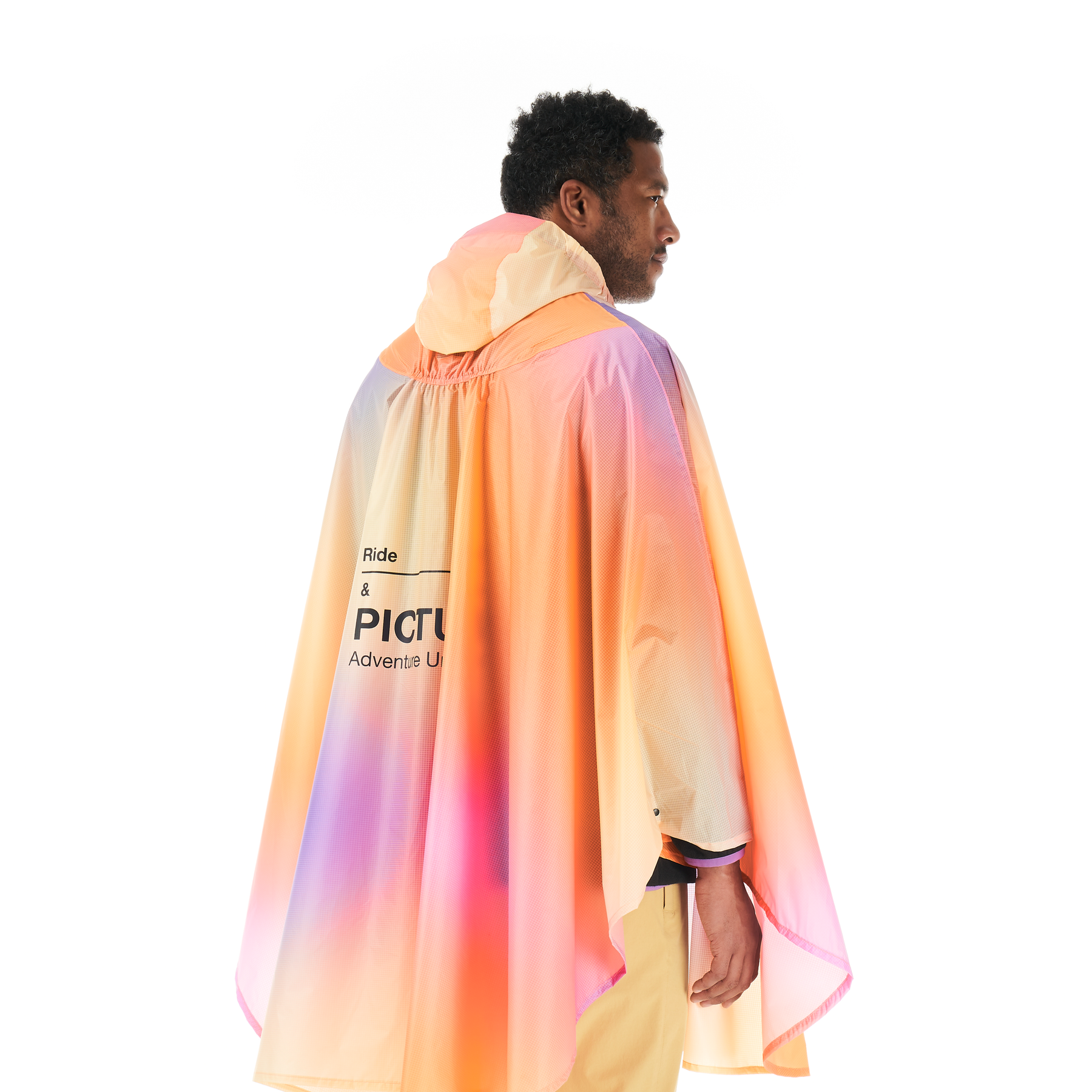EYASI PONCHO __color:Gradient_Print#5