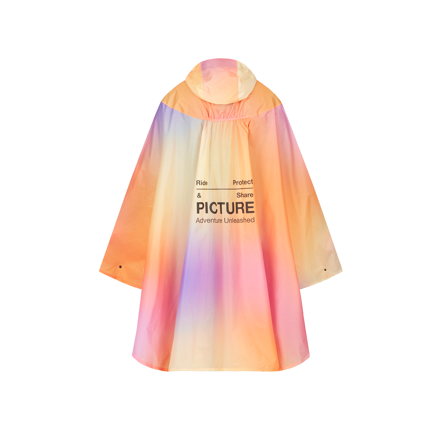 EYASI PONCHO __color:Gradient_Print#18