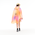 EYASI PONCHO __color:Gradient_Print#9
