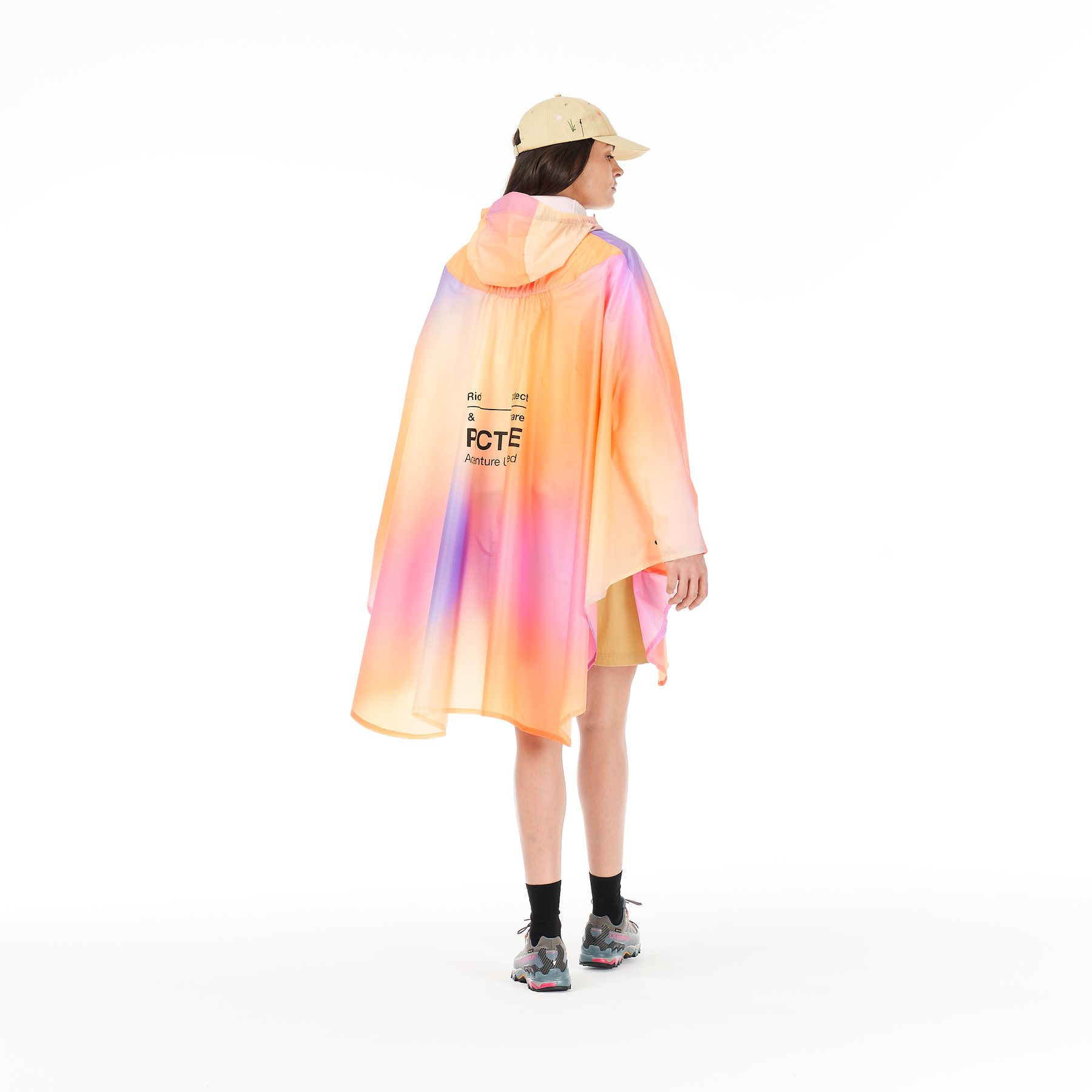 EYASI PONCHO __color:Gradient_Print#9