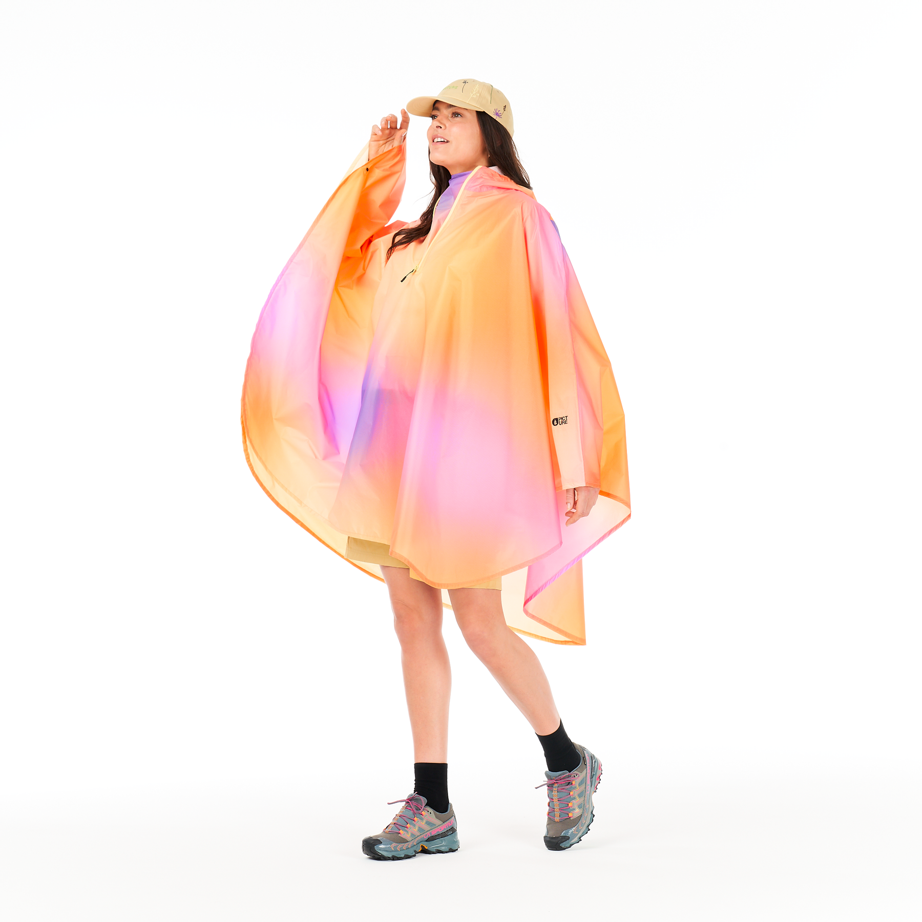 EYASI PONCHO __color:Gradient_Print#14