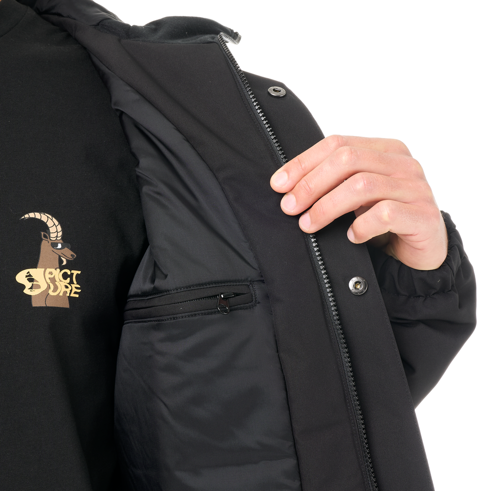 Zipped interior pocket