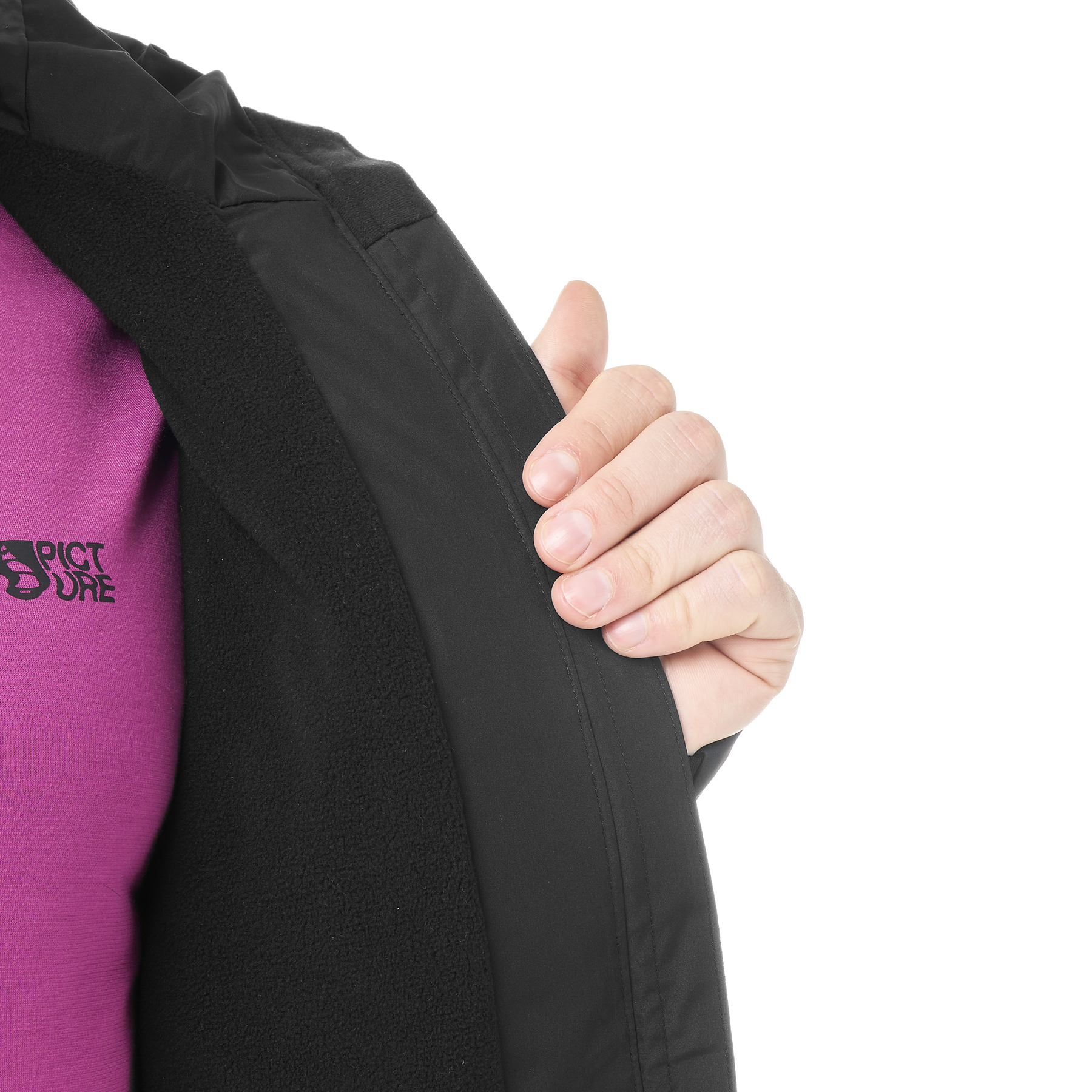 SURFACE INSULATED JKT __color:Black#13