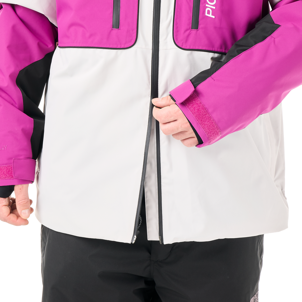 Fermeture avec zip imperméable YKK® à double sens