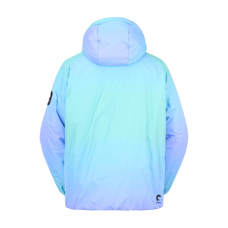 PUFFER GRDT JKT __color:Frozen_Gradient_Print#2