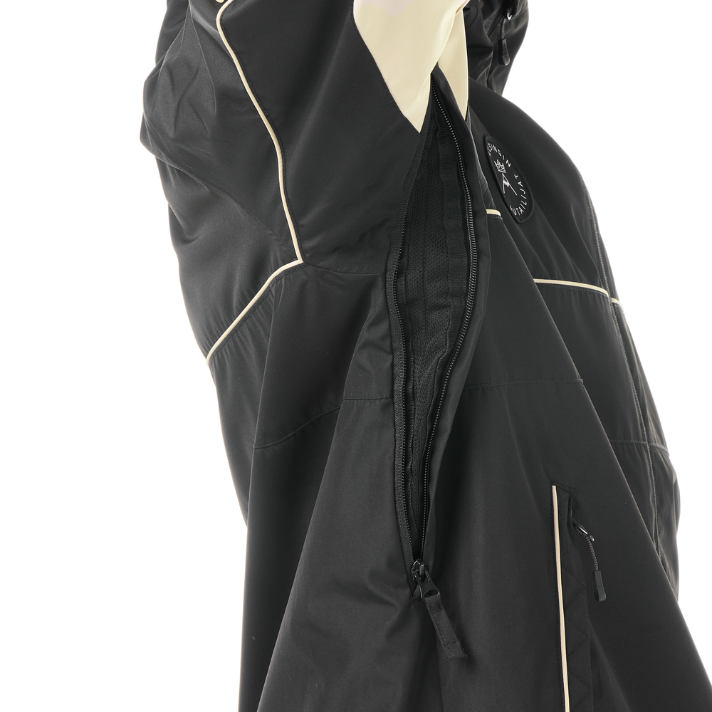 Pit zipped opennings