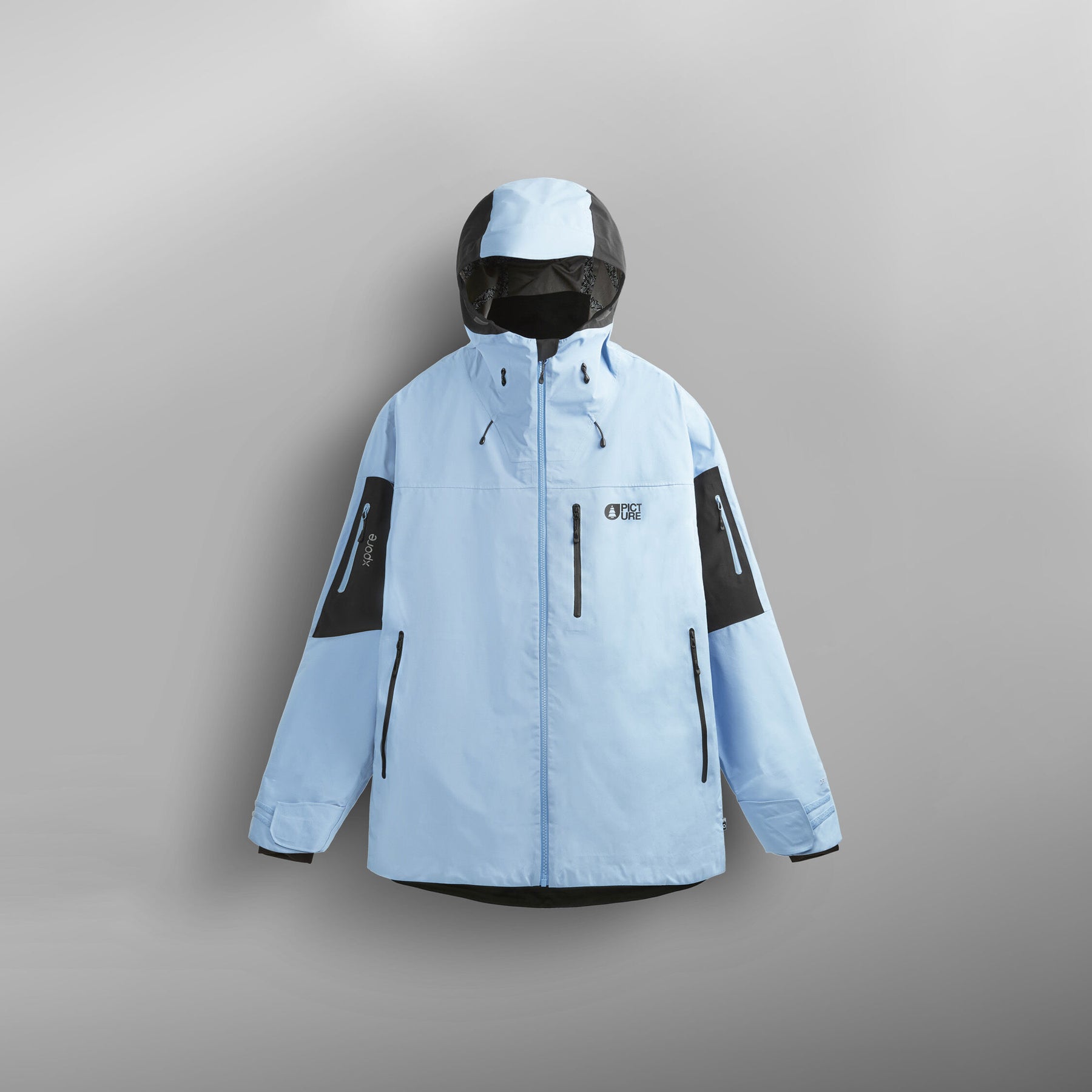 LASSEN 3L XPORE JKT __color:Allure_Blue-Black#1