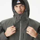 LASSEN 3L XPORE JKT __color:Raven_Grey-Black#20