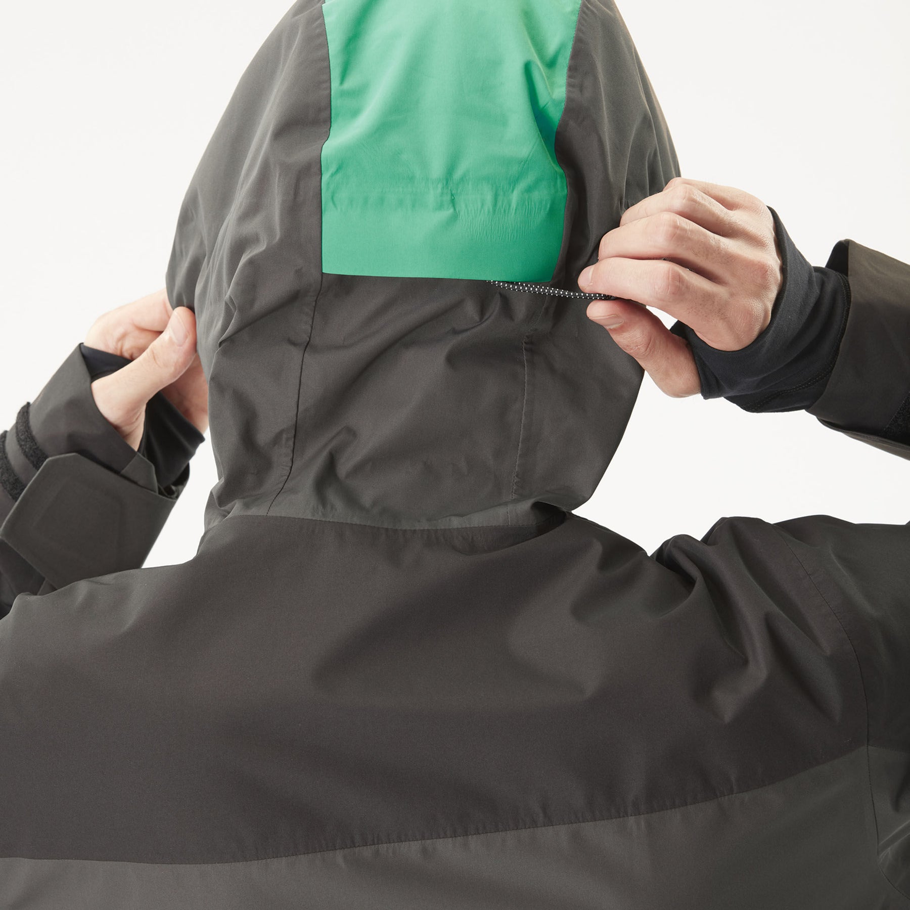 BROADER 3L JKT __color:Raven_Grey-Black#40