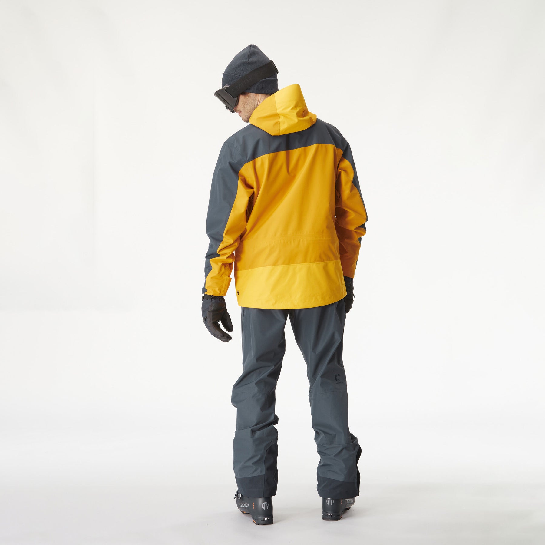 BROADER 3L JKT __color:Camel-Dark_Blue#4