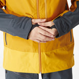 BROADER 3L JKT __color:Camel-Dark_Blue#11