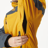 BROADER 3L JKT __color:Camel-Dark_Blue#12
