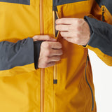 BROADER 3L JKT __color:Camel-Dark_Blue#13