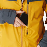 BROADER 3L JKT __color:Camel-Dark_Blue#14