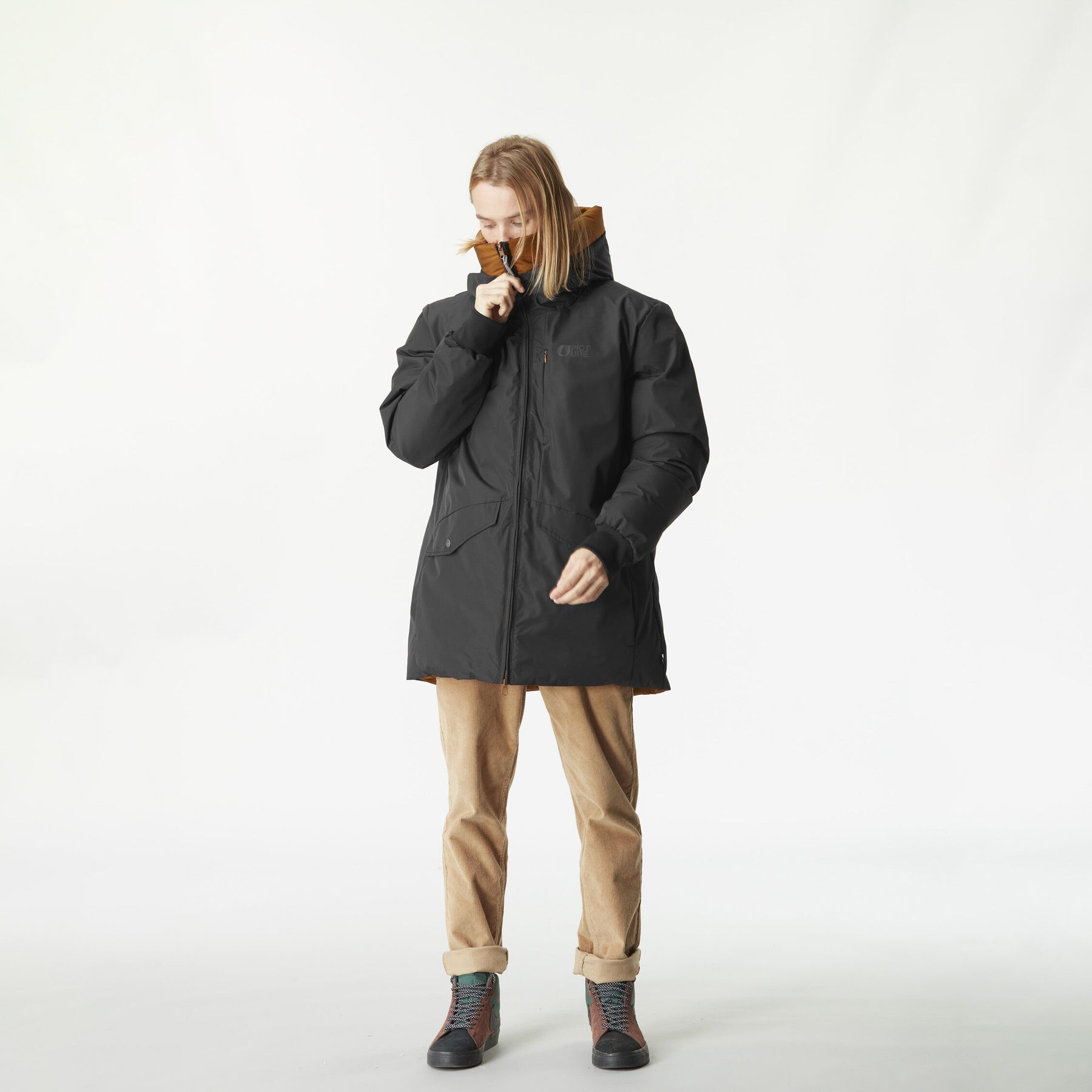 SPERKY JKT __color:Black-Chocolate#17