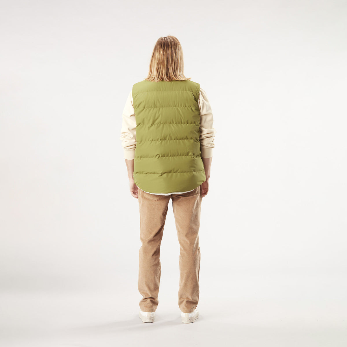 RUSSELLO REVERSIBLE VEST __color:Army_Green#11