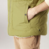RUSSELLO REVERSIBLE VEST __color:Army_Green#16