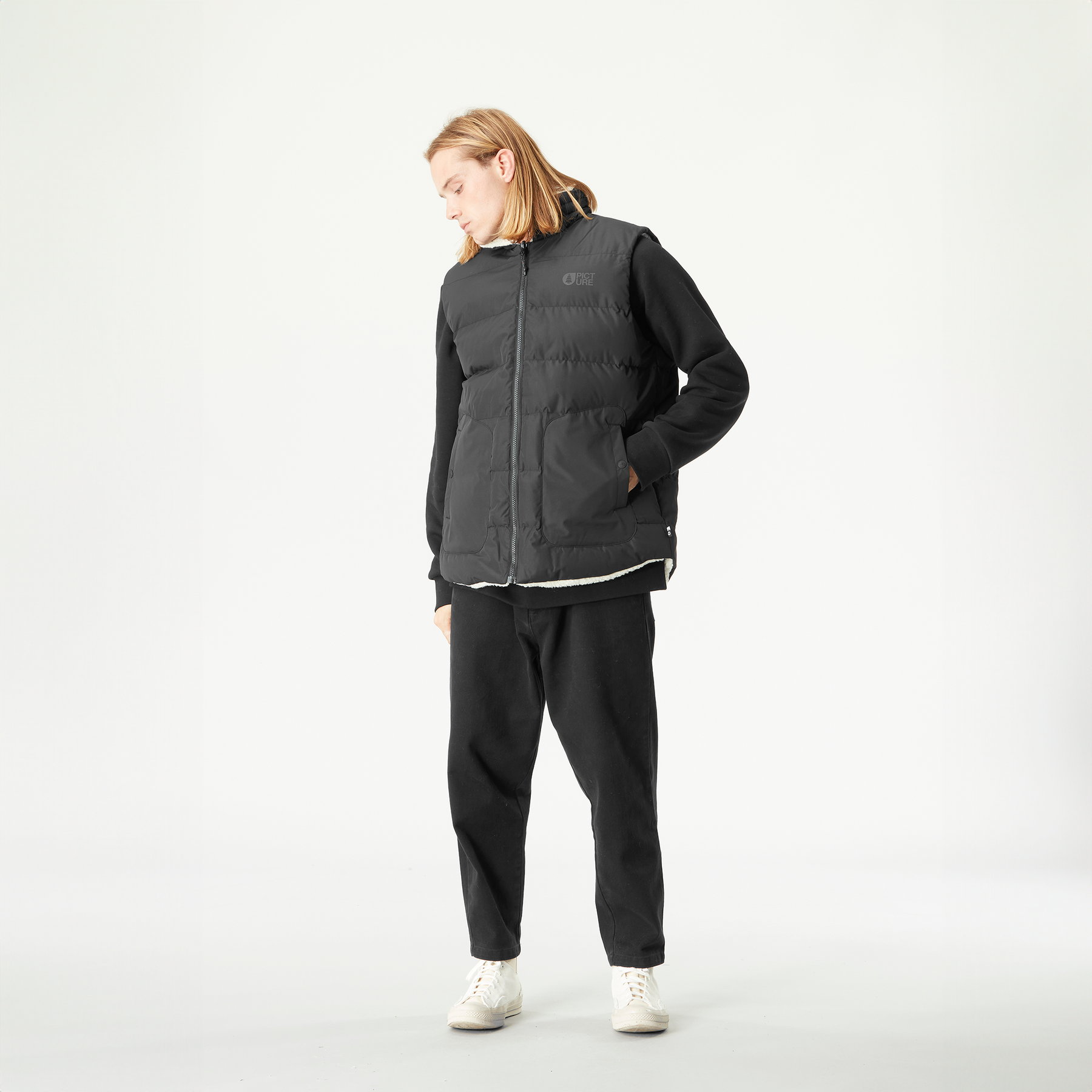 RUSSELLO REVERSIBLE VEST __color:Black#18