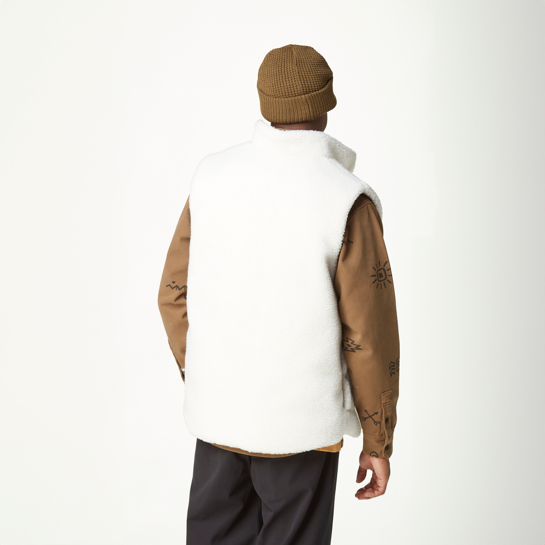 RUSSELLO REVERSIBLE VEST __color:Arashi_Camo_Print#5
