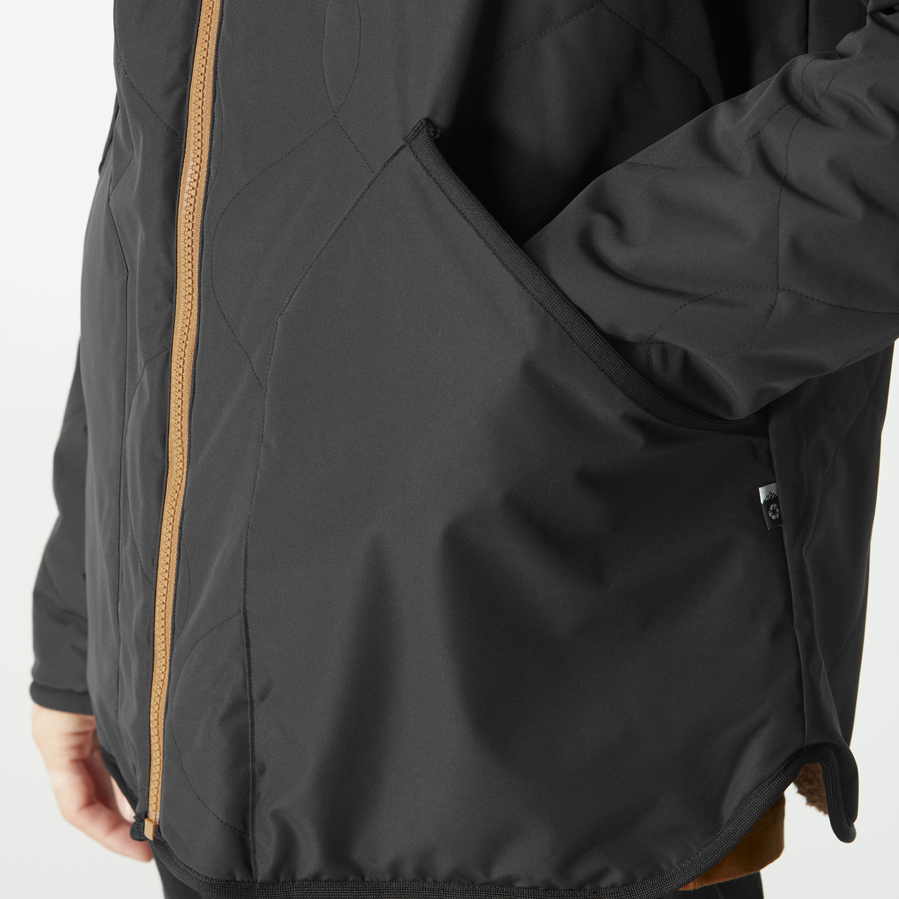 HIKAST JKT __color:Black-Chocolate#35