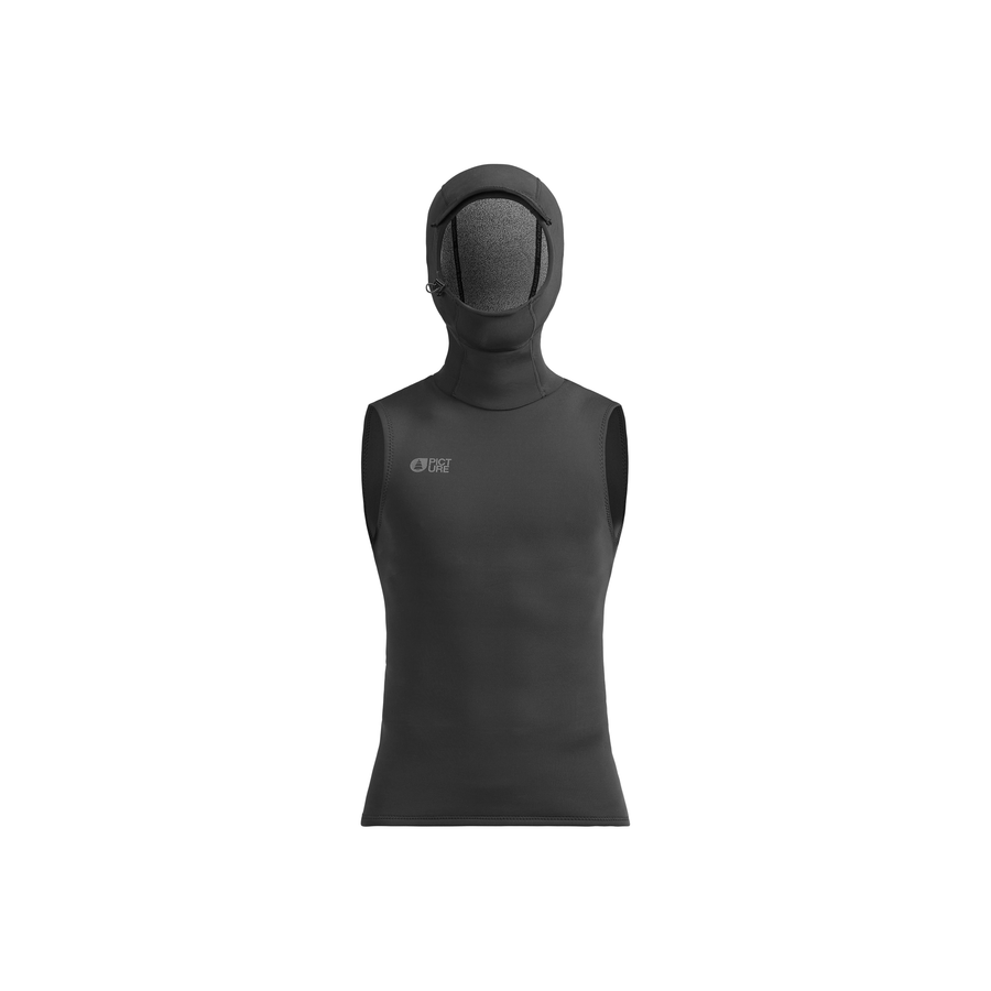 HOOD VEST 1.5MM __color:Black#4