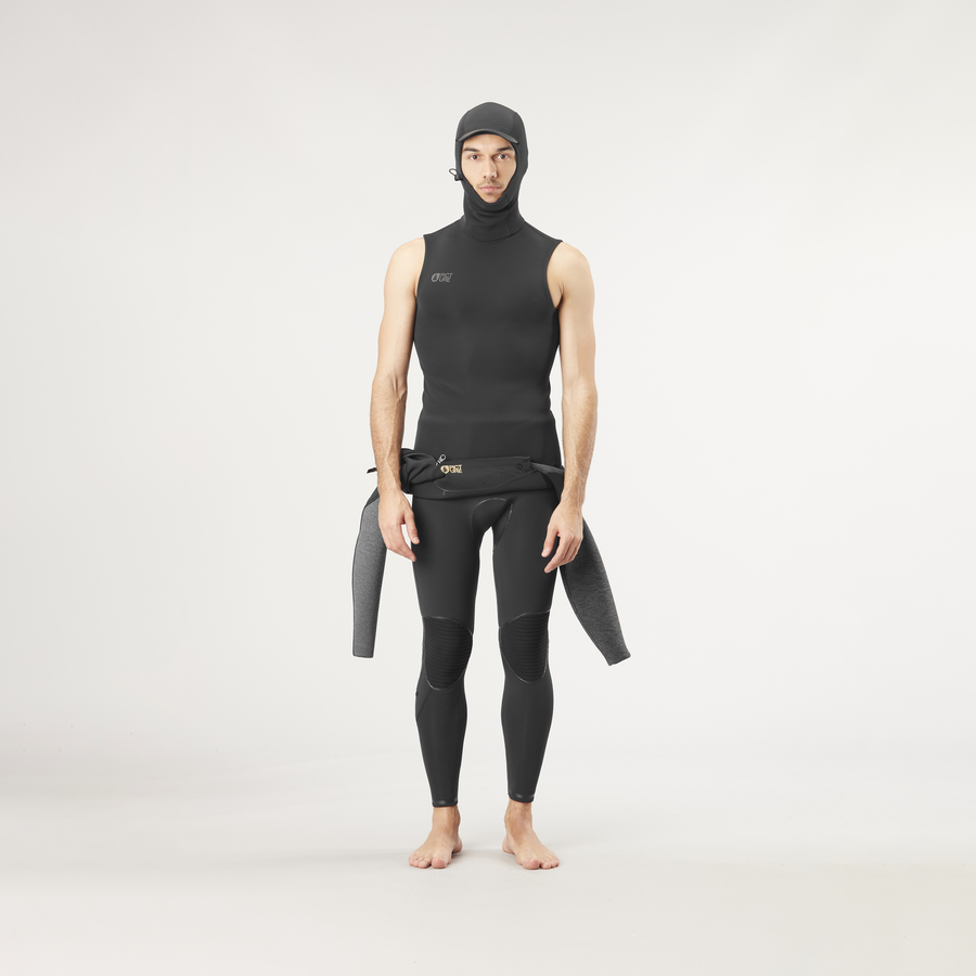 HOOD VEST 1.5MM __color:Black#1