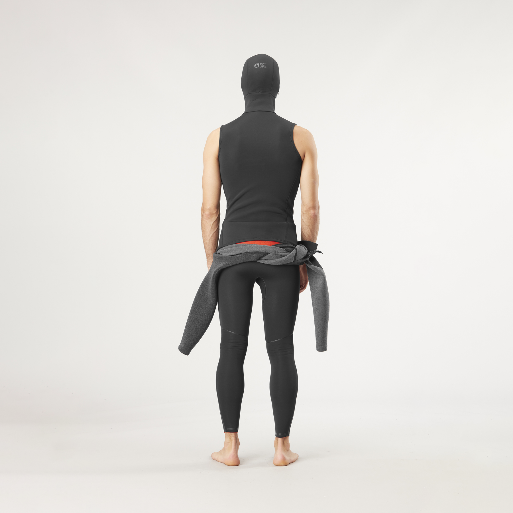 HOOD VEST 1.5MM __color:Black#2