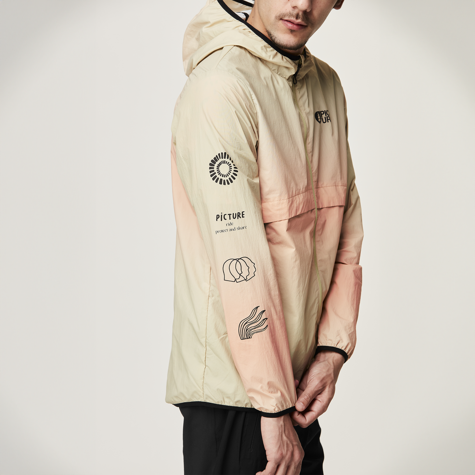 KEELH PRINTED JKT __color:Gradient_Green#6